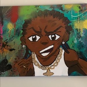 Boondocks Riley Painting